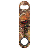 Booty Hunter op Herfst Camo Speed Flessenopener (Voorkant)