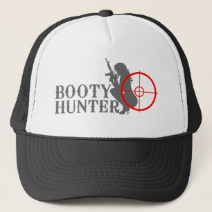 Booty Hunter op zwart Trucker Pet