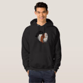 Booty Pig Graphic Guinea Pig Owner Pet Cavy Animal Hoodie (Voorkant volledig)