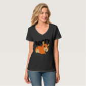 Booty Pig Graphic Guinea Pig Owner Pet Cavy Animal T-shirt (Voorkant volledig)