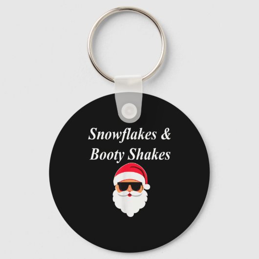Booty Shake Christmas Funny Naughty Dirty Raunchy  Sleutelhanger (Voorkant)
