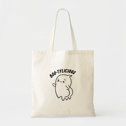 Bootylicious Grappige Ghost Pun Tote Bag (Voorkant)