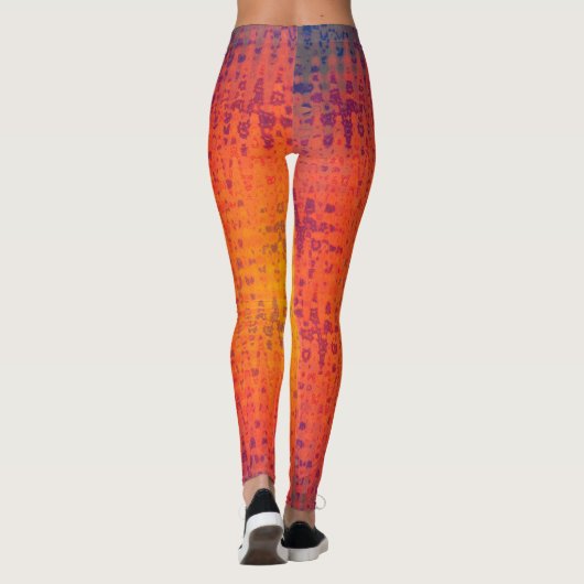 Bootyliscious Liquid Sunflower Leggings (Achterkant)