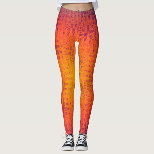 Bootyliscious Liquid Sunflower Leggings (Voorkant)