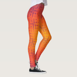 Bootyliscious Liquid Sunflower Leggings