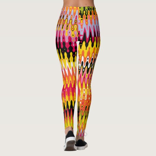 Bootyliscious Mexico Rave Leggings (Achterkant)