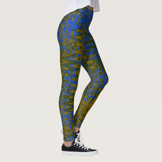 Bootylistische vloeibare blauwbes met Truffle Camo Leggings (Rechts)
