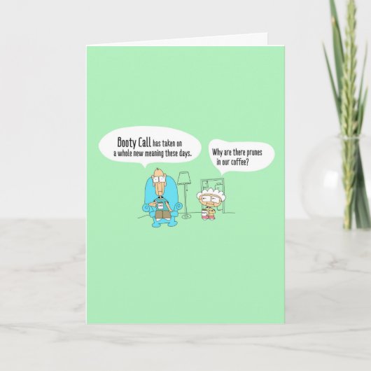 Booy Call Funny comic Birthday card - 003 Kaart (Voorkant)
