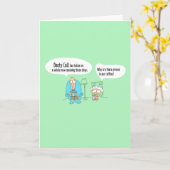Booy Call Funny comic Birthday card - 003 Kaart (Gele Bloem)