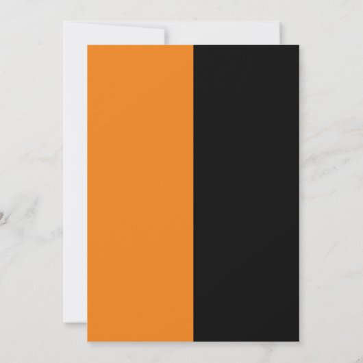 Booy of Ghoul Halloween Ghost Gender onthullen Kaart (Achterkant)