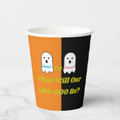 Booy of Ghoul Halloween Ghost Gender onthullen Papieren Bekers (Voorkant)