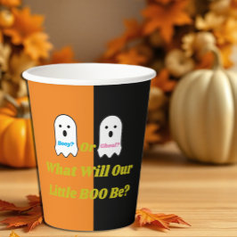 Booy of Ghoul Halloween Ghost Gender onthullen Papieren Bekers