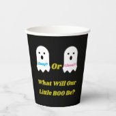 Booy of Ghoul Halloween Ghost Gender onthullen Papieren Bekers (Voorkant)