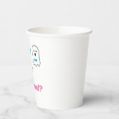 Booy of Ghoul Halloween Ghost Gender onthullen Papieren Bekers (Links)