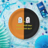 Booy of Ghoul Halloween Ghost Gender onthullen Papieren Bordje (Feest)