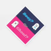 Booy of Ghoul Halloween Ghost Gender onthullen Servet (Hoek)