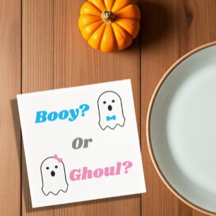 Booy of Ghoul Halloween Ghost Gender onthullen Servet