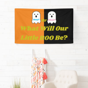 Booy of Ghoul Halloween Ghost Gender onthullen Spandoek