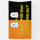 Booy of Ghoul Halloween Ghost Gender onthullen Spandoek (Verticaal)
