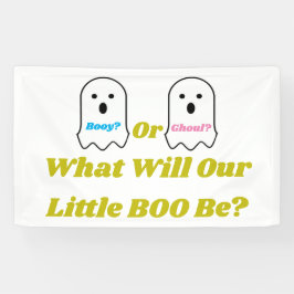 Booy of Ghoul Halloween Ghost Gender onthullen Spandoek