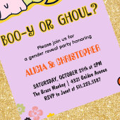 Booy of Ghoul Retro Ghost Halloween Geslacht onthu Kaart