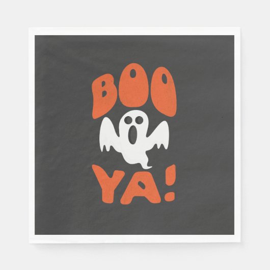Booya! Halloween Scary Goblin Halloween Servet (Voorkant)