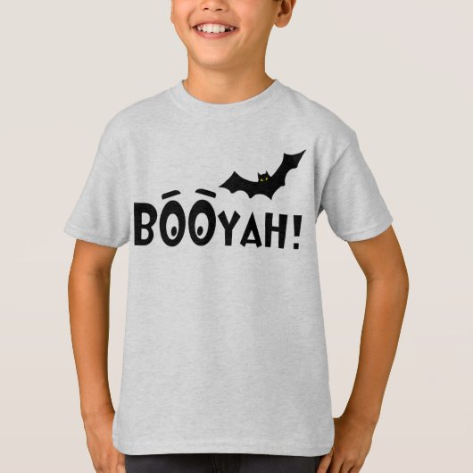 BOOYAH! Batty Halloween T-shirt (Voorkant)