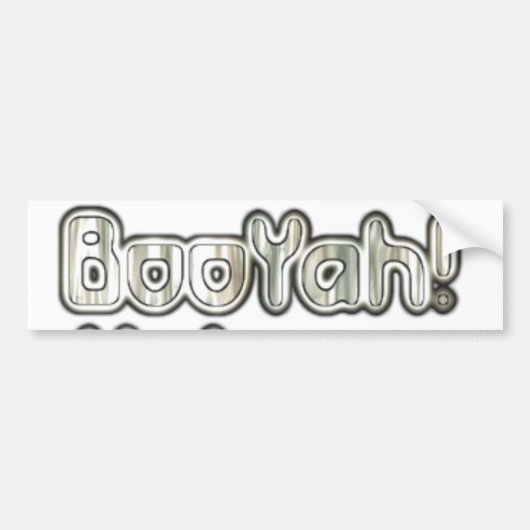 Booyah! Hakuna Matata past productbumper aan Bumpersticker (Voorkant)