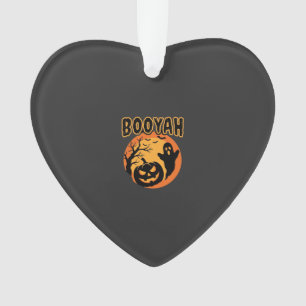Booyah Halloween Geest Pompoen Ontwerp Ornament