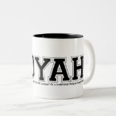 BOOYAH+ TWEEKLEURIGE KOFFIEMOK (Voorkant rechts)