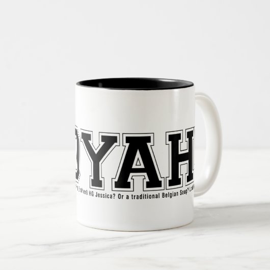 BOOYAH+ TWEEKLEURIGE KOFFIEMOK (Voorkant rechts)