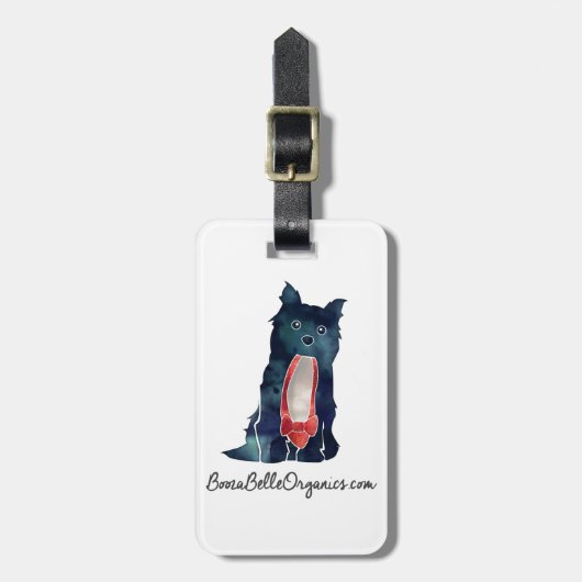 BoozaBelle Organics Bagagelabel (Voorkant verticaal)