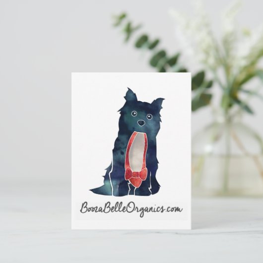 BoozaBelle Organics Briefkaart (Staand voorkant)