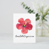 BoozaBelle Organics Briefkaart (Staand voorkant)