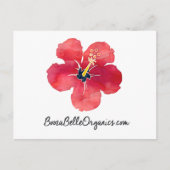 BoozaBelle Organics Briefkaart (Voorkant)