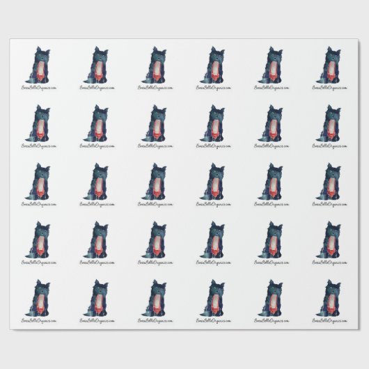 BoozaBelle Organics Cadeaupapier (Zoom)