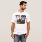 Booze Cruise 4th Of July George Washington T-shirt (Voorkant volledig)