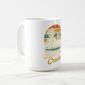 Booze Cruise - Grappige Skeleton Boat Kapitein Koffiemok (Voorkant links)