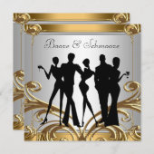 Booze en Schmooze Kaart (Voorkant / Achterkant)