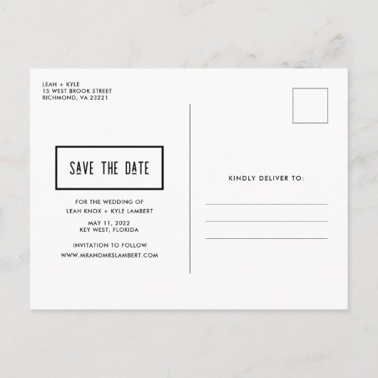 Booze, eten, slechte dans beweegt grappig genoeg o aankondigingskaart (Achterkant)