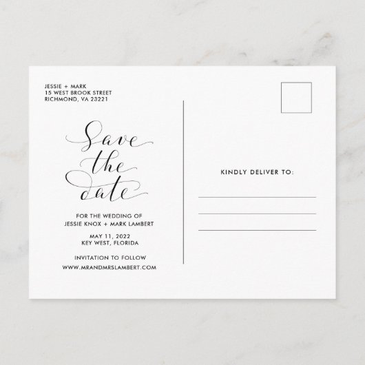 Booze, eten, slechte dans beweegt grappig genoeg o aankondigingskaart (Achterkant)