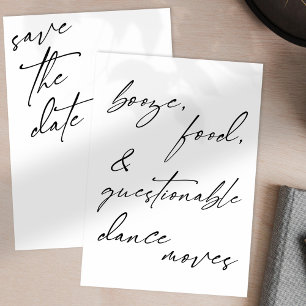 Booze, eten, & twijfelachtige dans beweegt Kaart