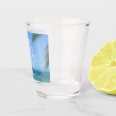 Booze Food Bad Dance Beach Trouwgunst Shot Glas (Rechts)