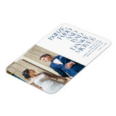 Booze Food Bad Dance Moves Weddenschap Bedankt Magneet (Linkerzijde)