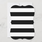 Booze Ghost Black White Halloween Party Invitation Kaart (Achterkant)