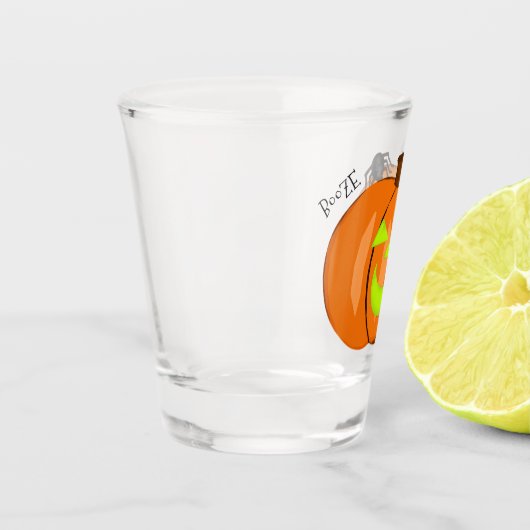BOOZE Halloween Shot Glass Shot Glas (Links)
