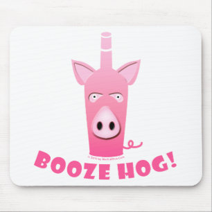 Booze Hog Mousepad Muismat