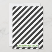 Booze of Boos Halloween Party Kaart (Achterkant)