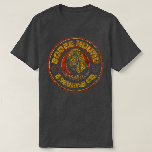 Boozehound Brewing Co klassique T-shirt (Design voorkant)