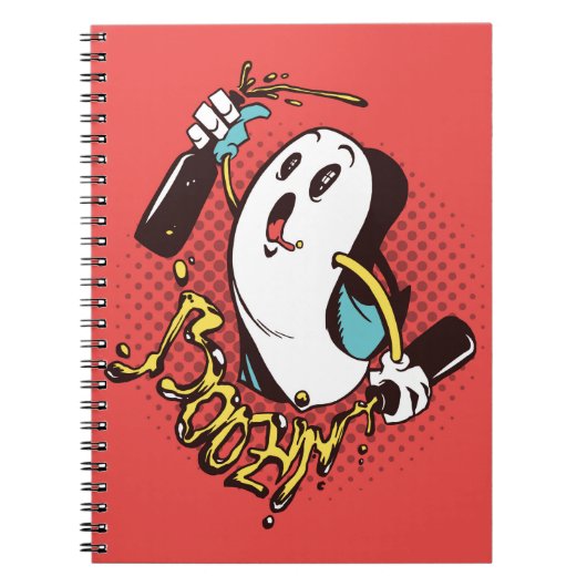 Boozin Ghost Notitieboek (Voorkant)
